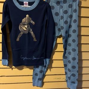 Hanna Andersson Captain America PJs Size 120